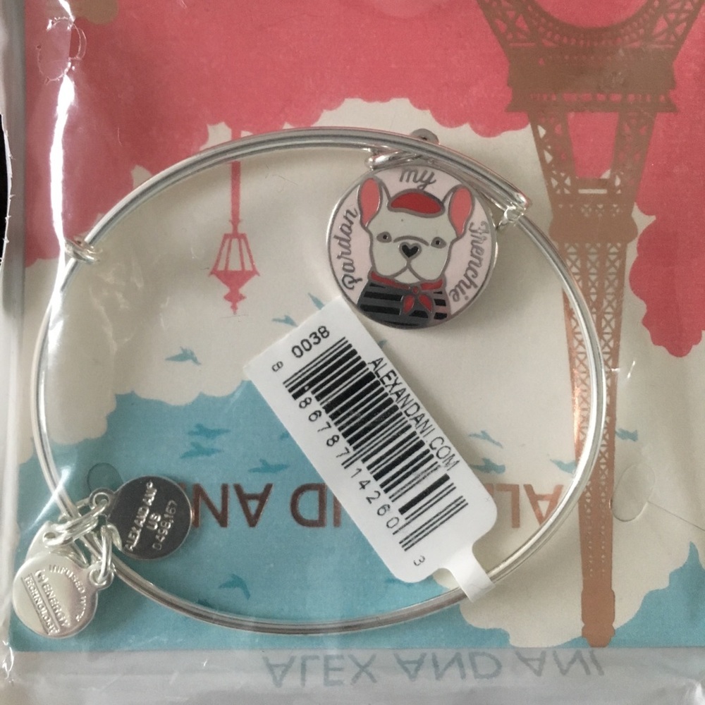 Alex and Ani Pardon My Frenchie Bracelet